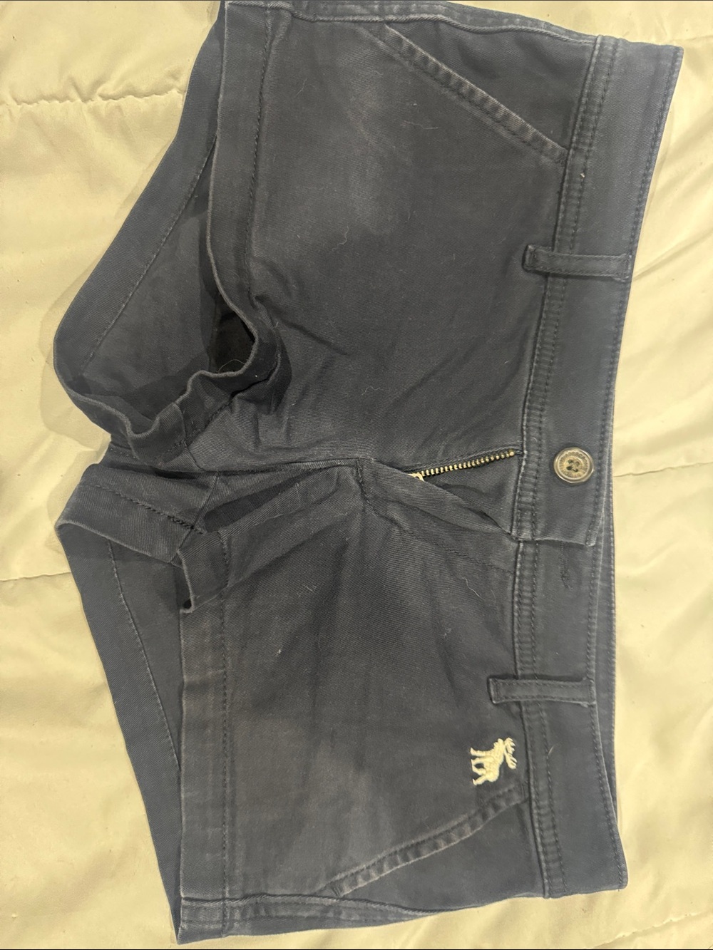 Abercrombie & Fitch Navy Blue Women’s Shorts
